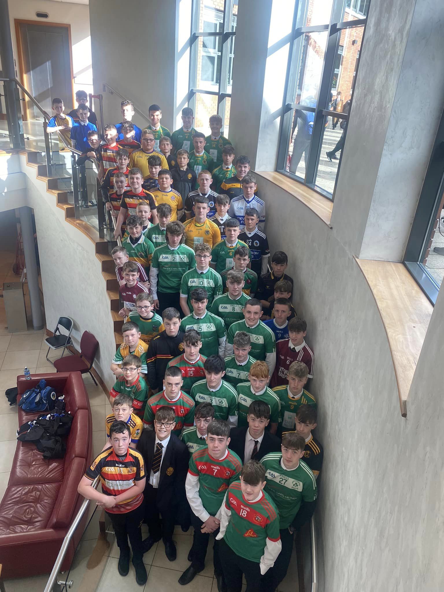 CELEBRATING GAA SUCCESS - Abbey CBS Grammar School Newry
