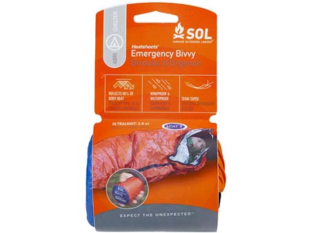 sol orange emergency bivvy package -Mountain Ways Ireland - What's in my rucksack?