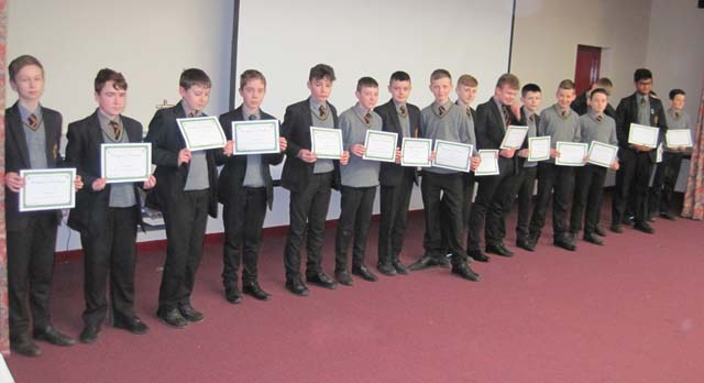 Year 9 award winners