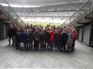 French language pupils at Stade de France