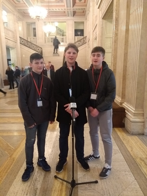 The pupils at Stormont