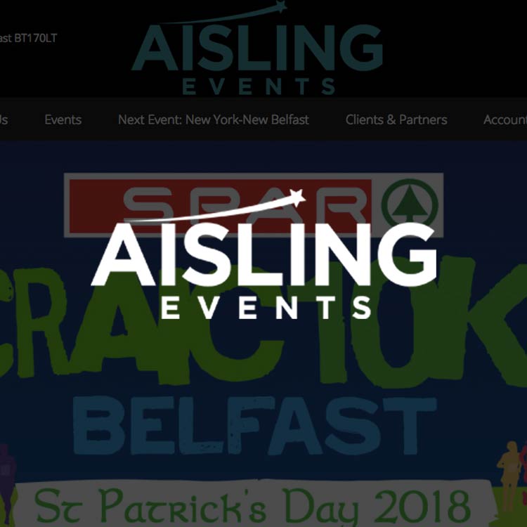 Case Study: Specialist WordPress support & management for Aisling Events