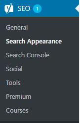 Yoast SEO Sidebar which shows where to click