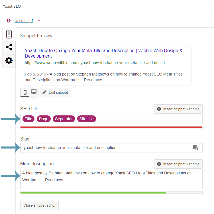 plugin meta description wordpress