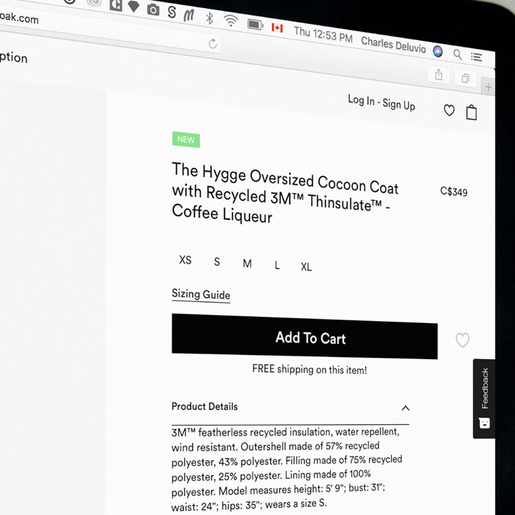 eCommerce design and development by Wibble
