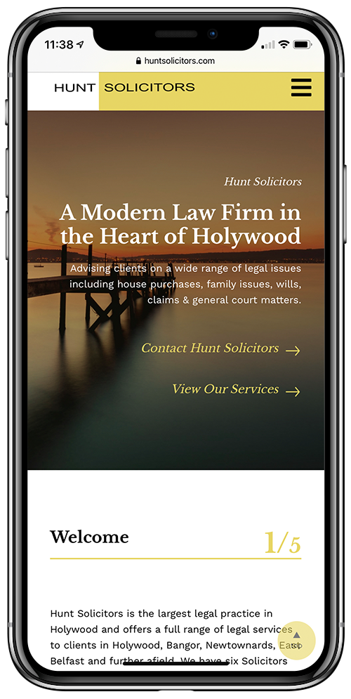 Hunt Solicitors by Wibble