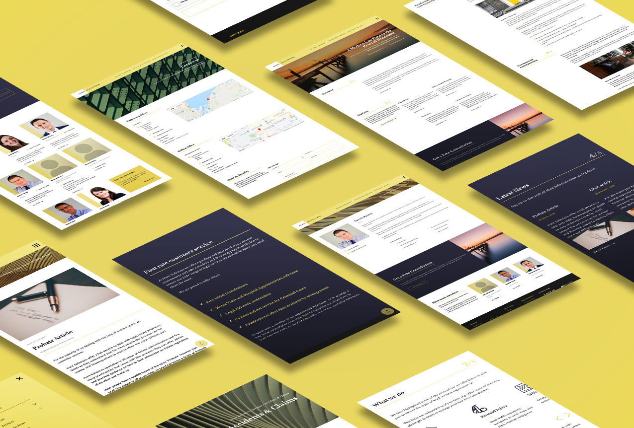 Hunt Solicitors by Wibble