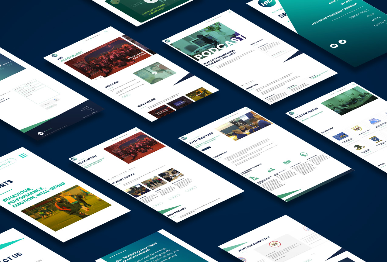 HIP Psychology by Wibble Web design & Development