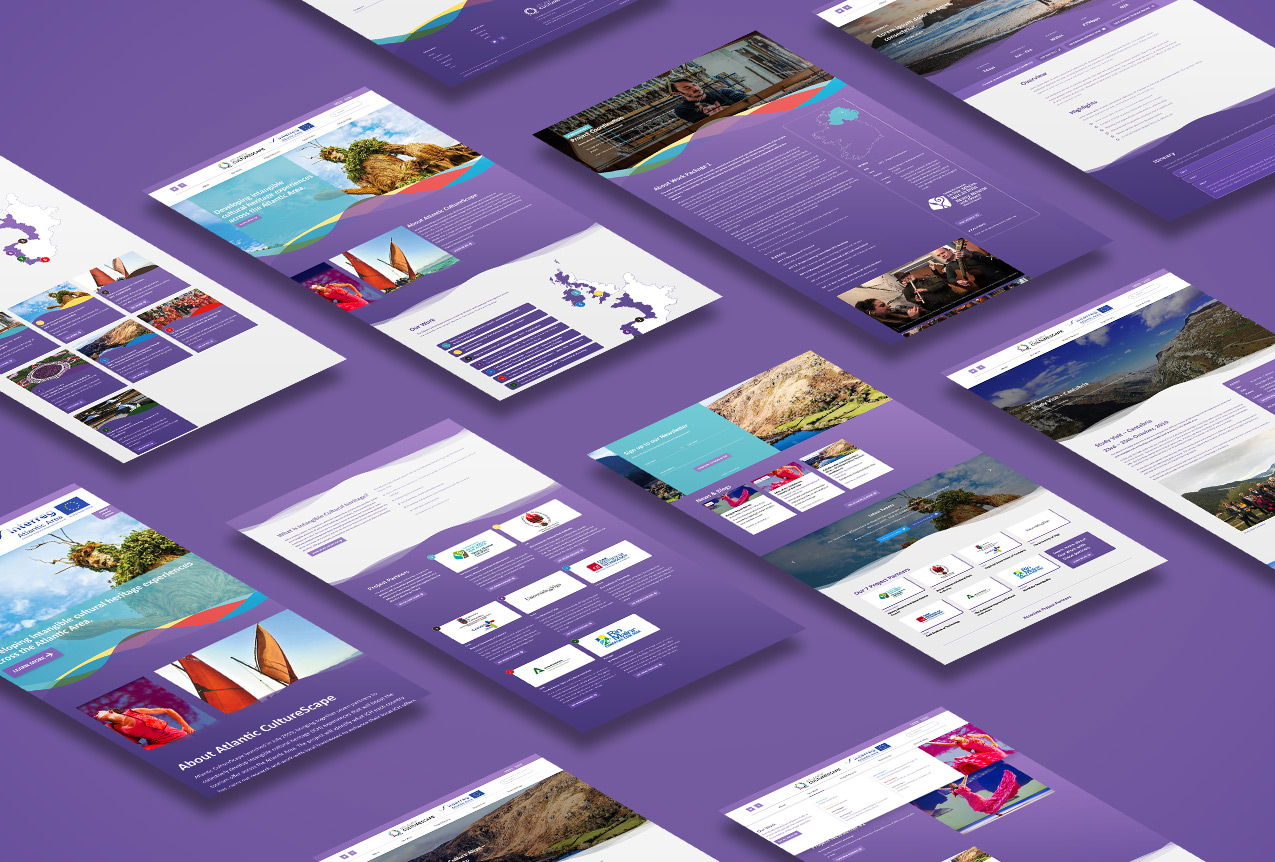 Atlantic Culturescape by Wibble Web design & Development
