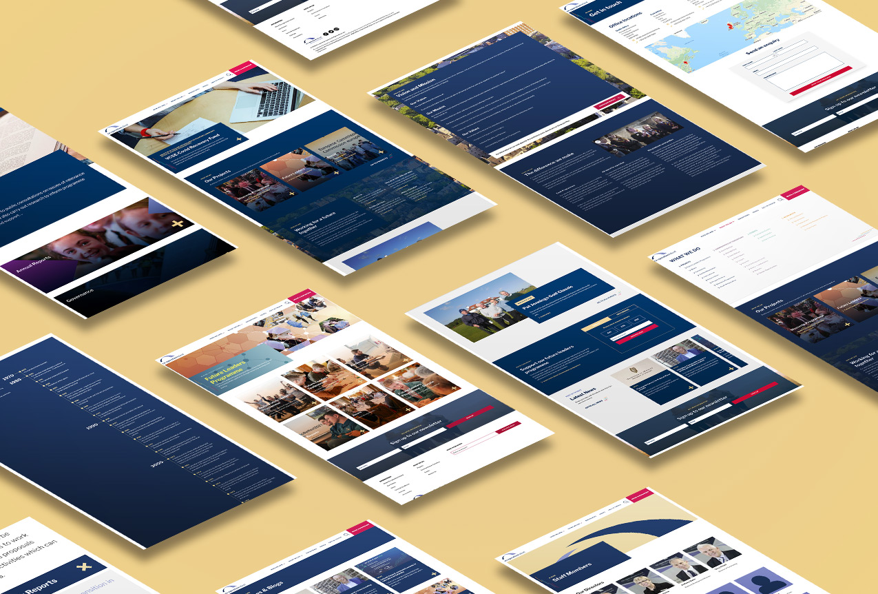 Co-operation Ireland by Wibble Web Design & Development