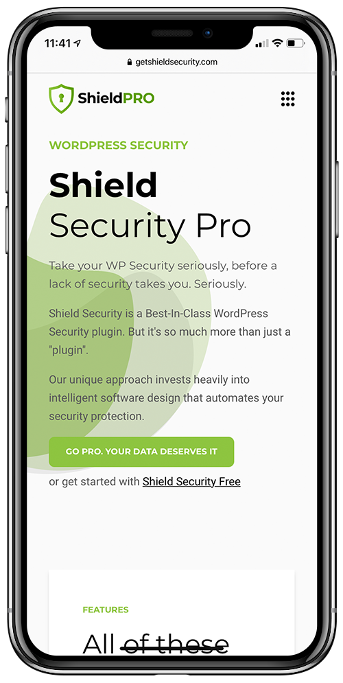 Shield Security Pro by Wibble Web Design & Development